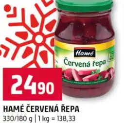 Terno Hamé červená řepa nabídka