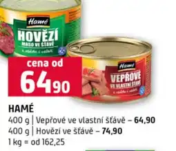 Terno Hamé nabídka