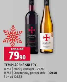 Terno Templářské sklepy nabídka