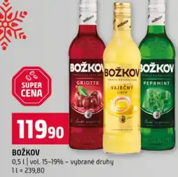 Terno Božkov nabídka