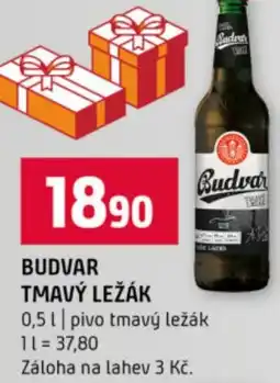 Terno Budvar tmavý ležák nabídka