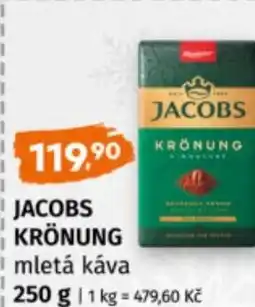Terno Jacobs krönung mletá káva nabídka