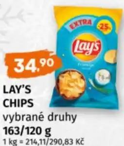 Terno Lay's chips nabídka
