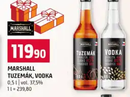 Terno MARSHALL TUZEMÁK, VODKA nabídka