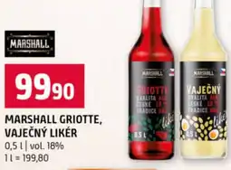 Terno Marshall griotte, vaječný likér nabídka