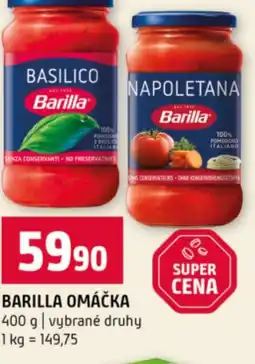 Terno Barilla omáčka nabídka