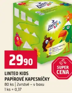 Terno Linteo kids papírové kapesníčky nabídka