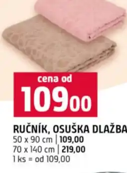Terno Ručník, osuška dlažba nabídka