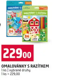 Terno Omalovánky s razítkem nabídka