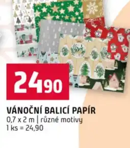 Terno Vánoční balicí papír nabídka