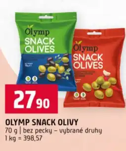Terno Olymp snack olivy nabídka