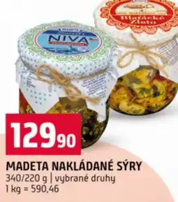 Terno Madeta nakládané sýry nabídka