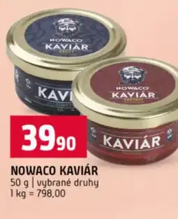 Terno Nowaco kaviár nabídka
