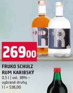 Terno Fruko schulz rum karibský nabídka