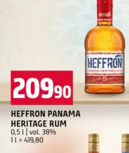 Terno Heffron panama heritage rum nabídka