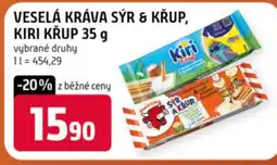 Terno Veselá kráva sýr & křup, kiri křup nabídka