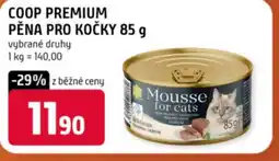 Terno Coop premium pěna pro kočky nabídka