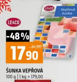 Terno Šunka vepřová nabídka