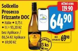 Albert Solicello Prosecco Frizzante DOC nabídka