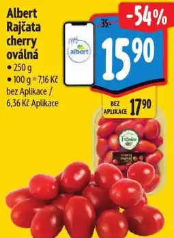 Albert Albert Rajčata cherry oválná nabídka