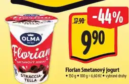 Albert OLMA Florian Smetanový jogurt nabídka