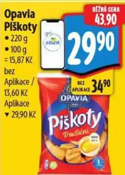 Albert Opavia Piškoty nabídka