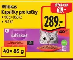 Albert Whiskas Kapsičky pro kočky nabídka