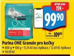 Albert Purina ONE Granule pro kočky nabídka