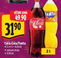 Albert Coca-Cola/Fanta nabídka
