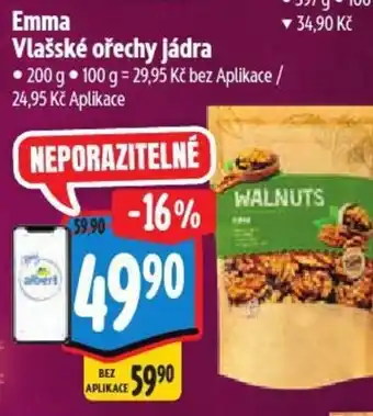 Albert Emma Vlašské ořechy jádra nabídka