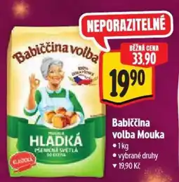 Albert Babiččina volba Mouka nabídka