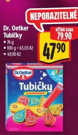 Albert Dr. Oetker Tubičky nabídka