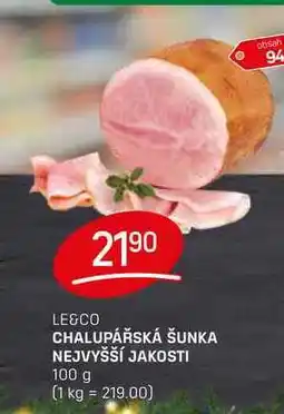 Flop CHALUPÁŘSKÁ ŠUNKA NEJVYŠŠÍ JAKOSTI 100 g nabídka