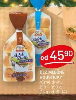 Flop ÖLZ MLÉČNÉ HOUSTIČKY různé druhy 210-350 g nabídka