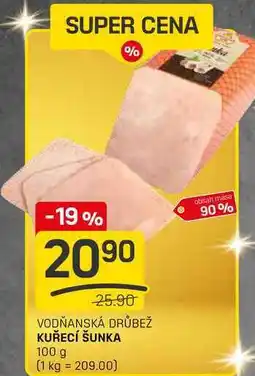 Flop Kuřecí šunka 100g nabídka