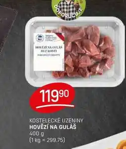 Flop HOVĚZÍ NA GULÁŠ 400 g nabídka