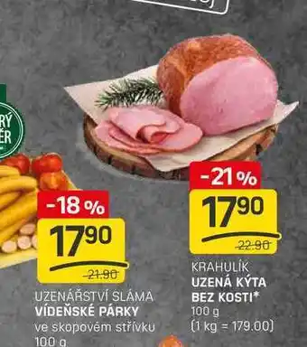 UZENÁ KÝTA BEZ KOSTI 100 g