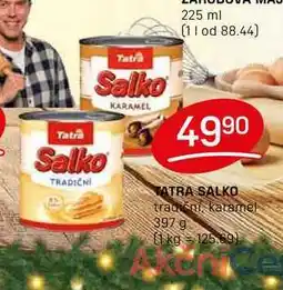 Flop TATRA SALKO tradiční karamel 397 g nabídka