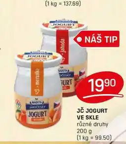 Flop JČ JOGURT VE SKLE různé druhy 200 g nabídka