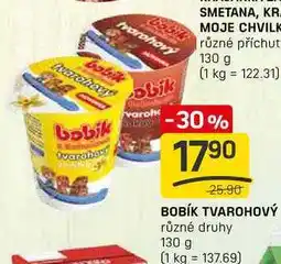 Flop BOBÍK TVAROHOVÝ různé druhy 130 g nabídka