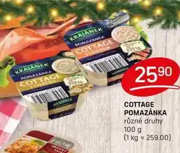 Flop COTTAGE POMAZÁNKA různé druhy 100g nabídka