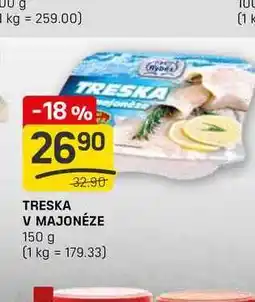 Flop TRESKA V MAJONÉZE 150 g nabídka