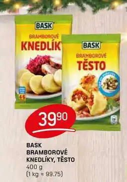 Flop BASK BRAMBOROVÉ KNEDLÍKY, TĚSTO 400 g nabídka