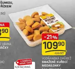 Flop SMAŽENÉ KUŘECÍ MEDAILONKY 1kg nabídka