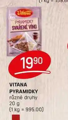 Flop VITANA PYRAMIDKY různé druhy 20 g nabídka