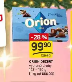 Flop ORION DEZERT vybrané druhy 143 - 150 g nabídka