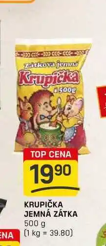 Flop KRUPIČKA JEMNÁ ZÁTKA 500 g nabídka