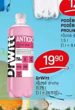 Flop DrWitt různé druhy 0,75l nabídka