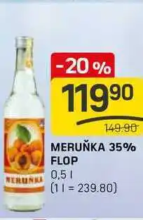 Flop MERUŇKA 35% FLOP 0,5l nabídka