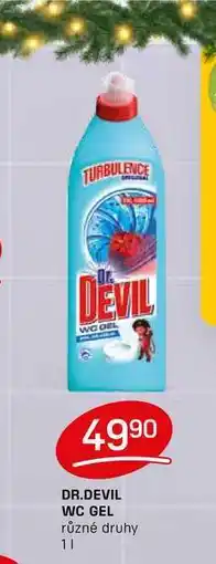 Flop DR.DEVIL WC GEL různé druhy 11 nabídka